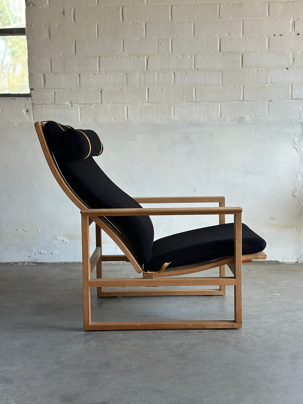 縮圖：Set of 2 sled chairs 'BM-2254', Børge Mogensen, Fredericia Sto