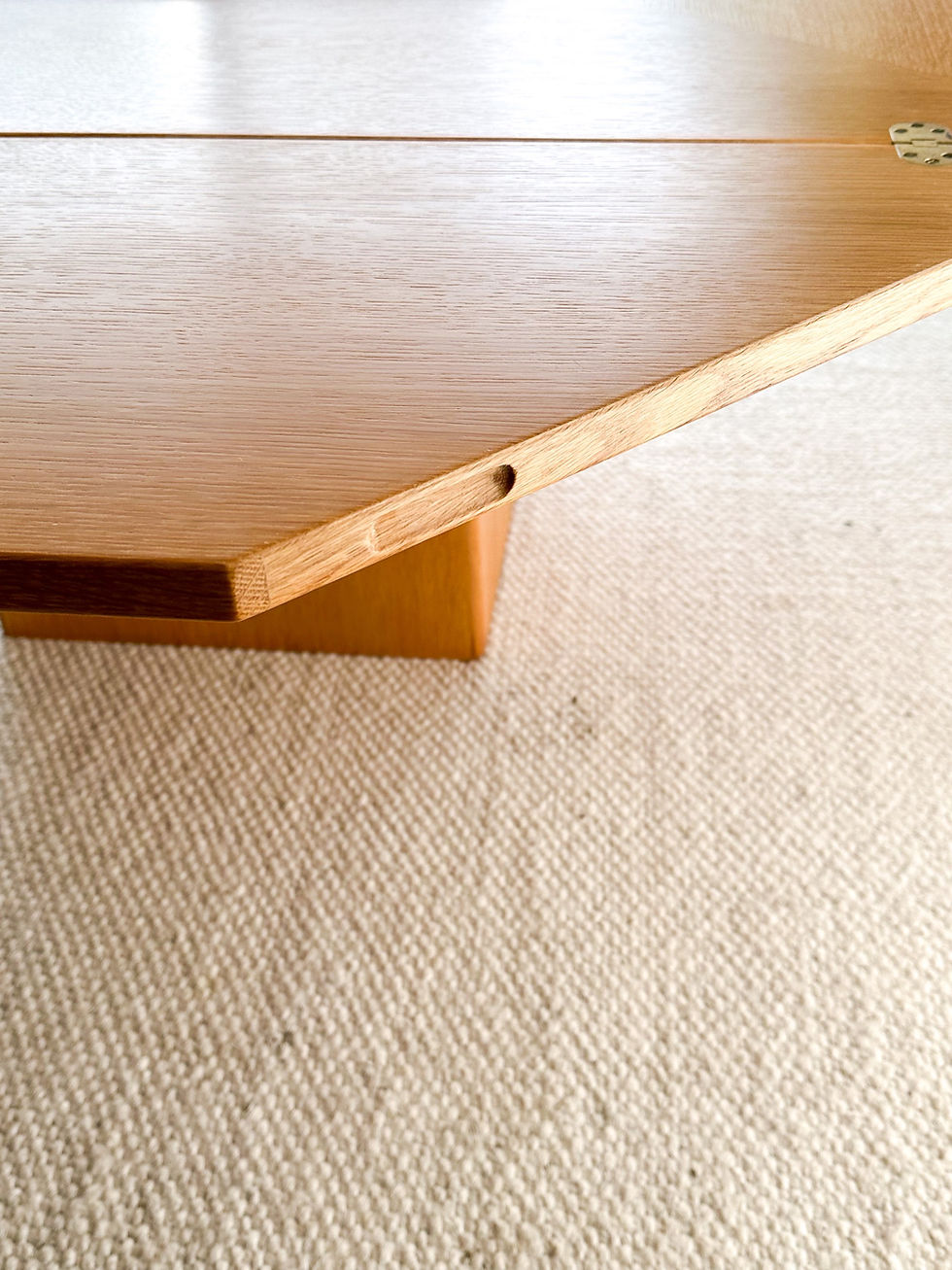 الصورة المصغرة: Cirkante Table, Bob & Dries Van den Berghe, Van den Berghe-Pauvers, Belgium,70s