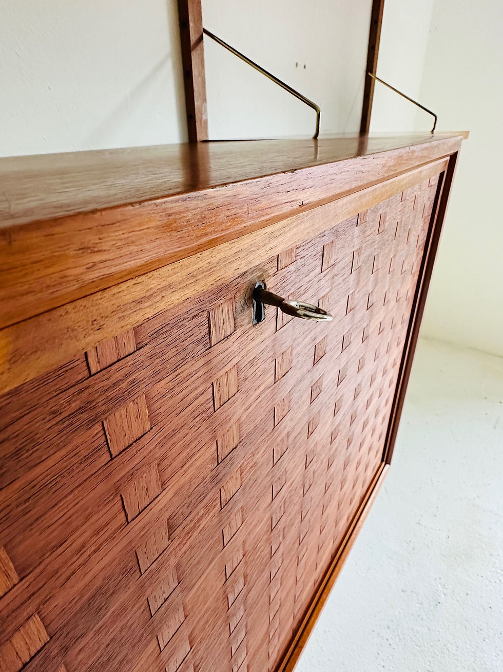 Miniature : Danish wall system, Poul Cadovius, Cado, 60s