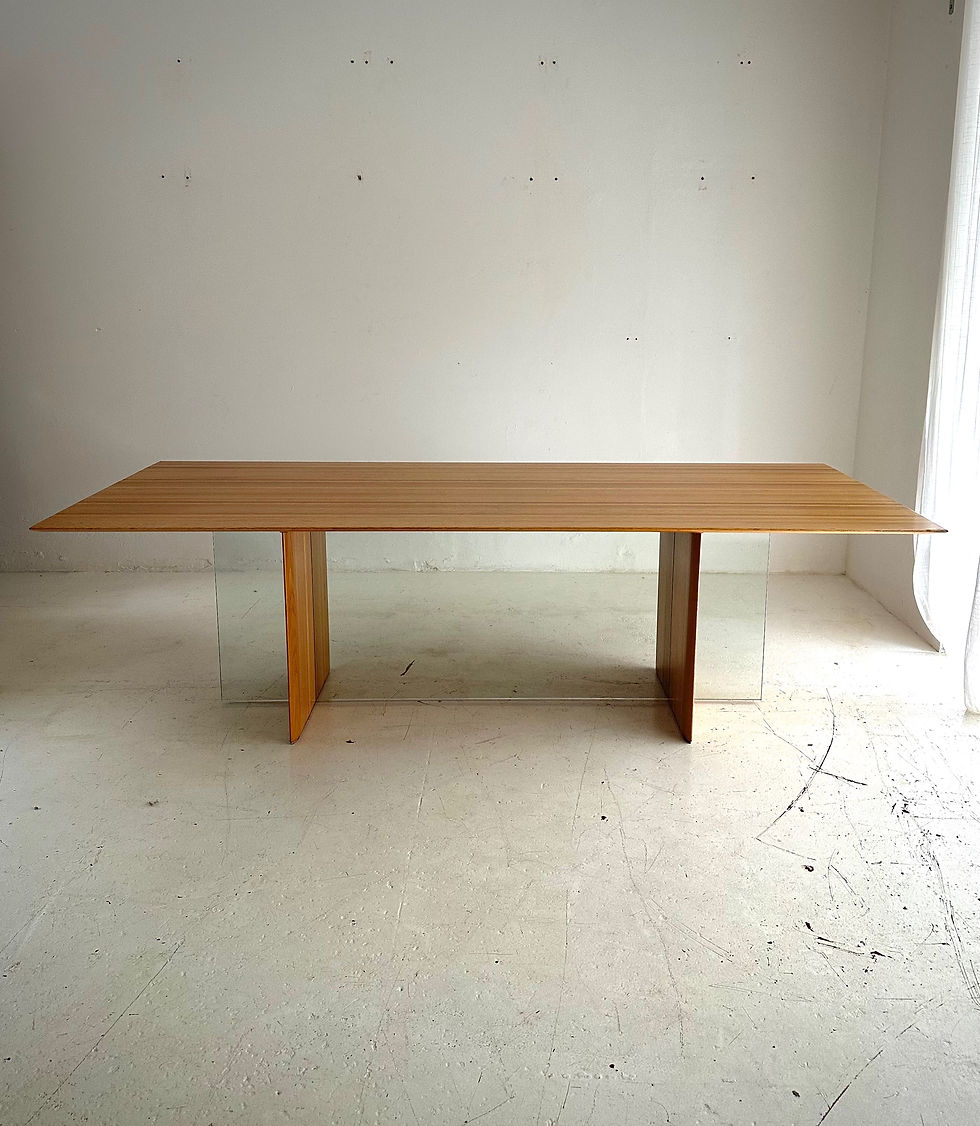 Miniatura: Oak dining table ‘Iris’, Van den Berghe-Pauvers, Belgium 
