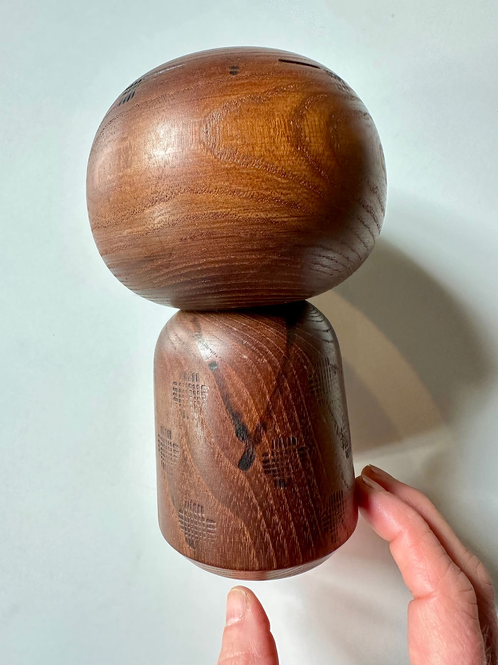 縮圖：Vintage Japanese  kokeshi doll by Kenichi Murakami (1929-)