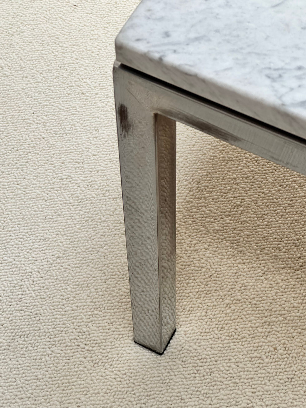 Miniatura: XL Carrara coffee table, Belgium, 60s