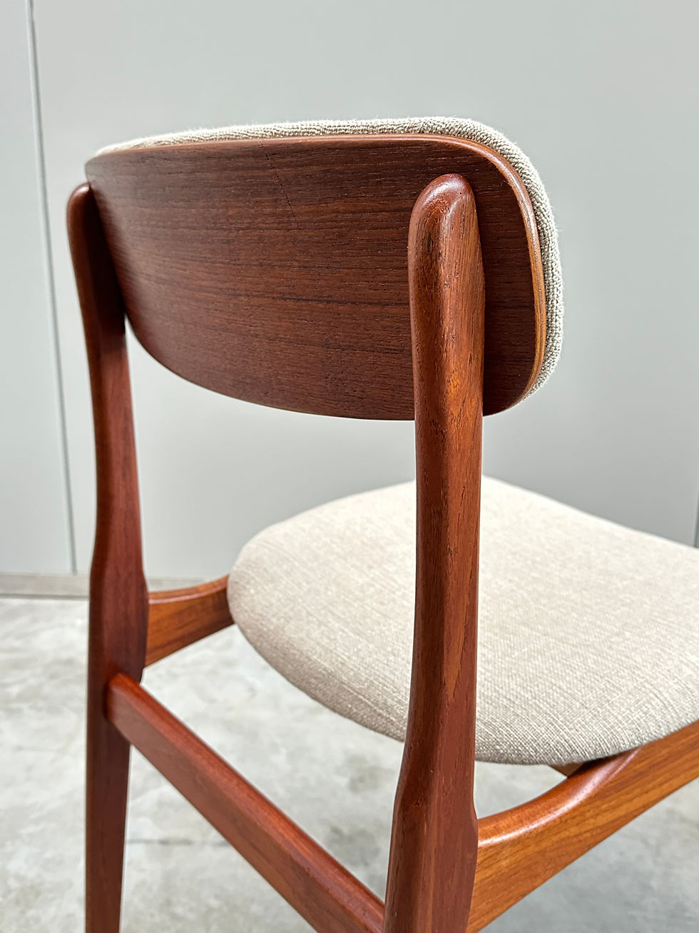 Miniatura: Set of 6 dining chairs, Tarm Stolefabrik Mobler, Denmark, 60s