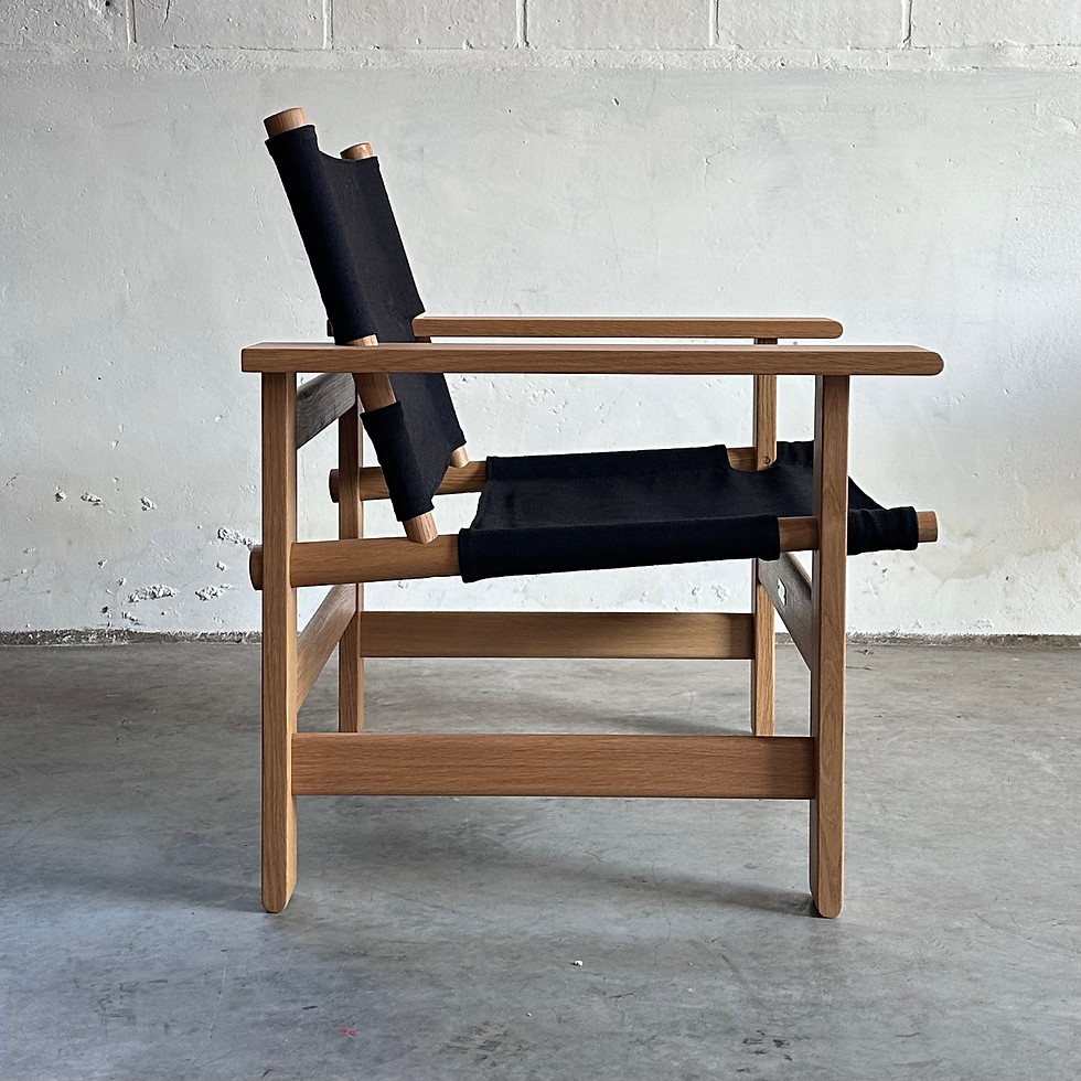 Thumbnail: The Canvas Chair ‘Model 2031’, Børge Mogensen, Fredericia, Denmark