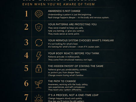 Why you repeat the same patterns even when you understand them