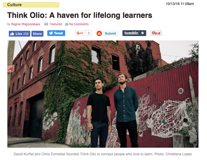 Brooklyn Based featuring Think Olio | Photo by Christiana Lopez
