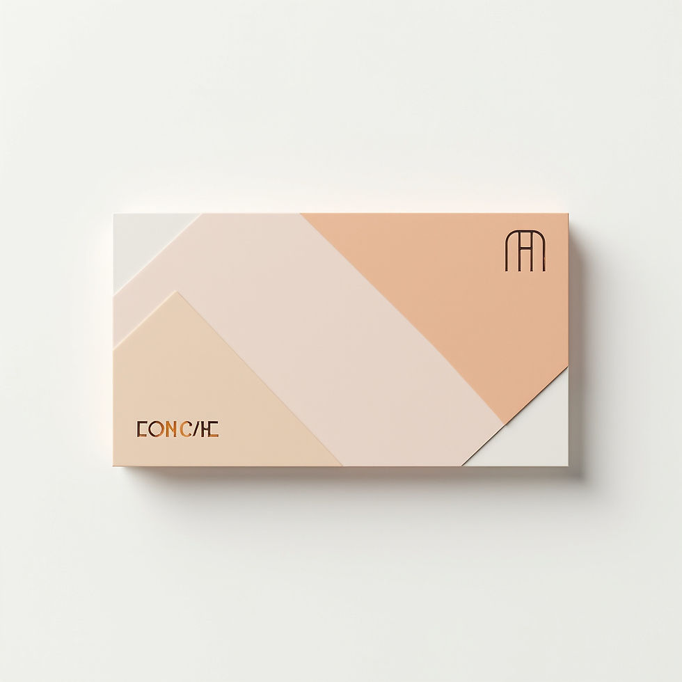 Modern Geometric Business Card