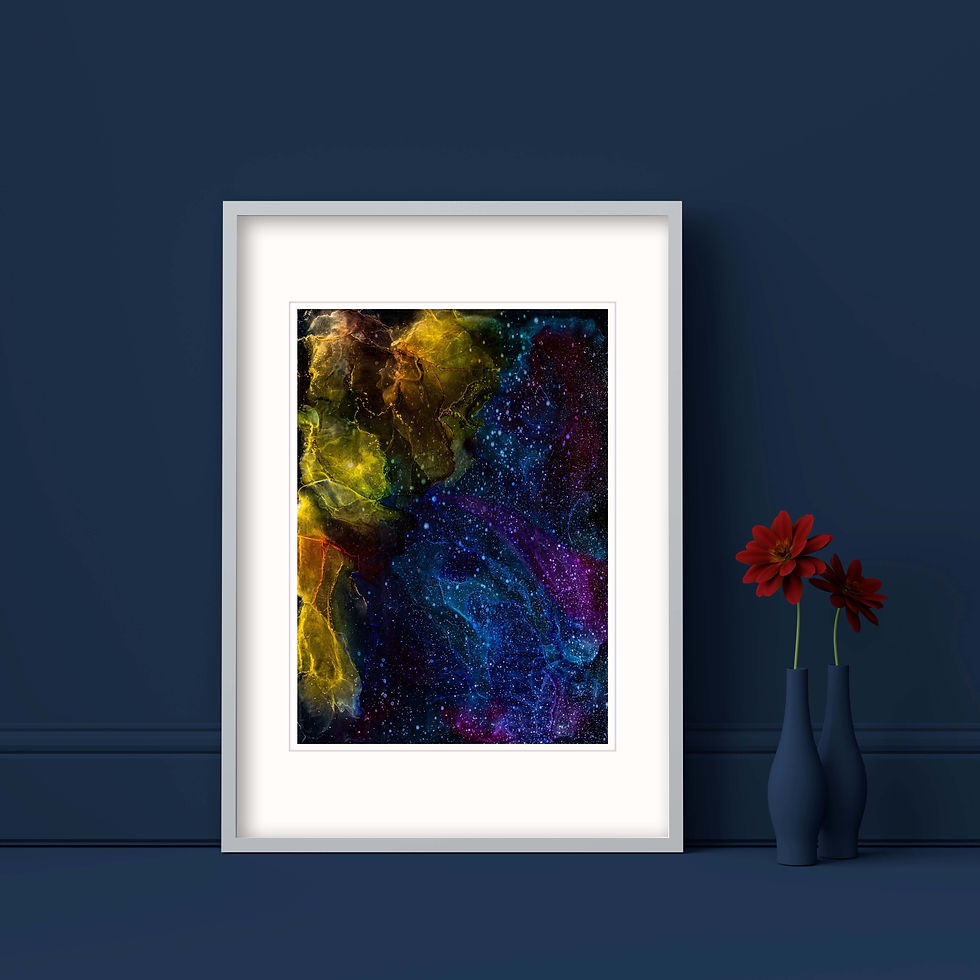 Thumbnail: Galaxy #1 Matted Print