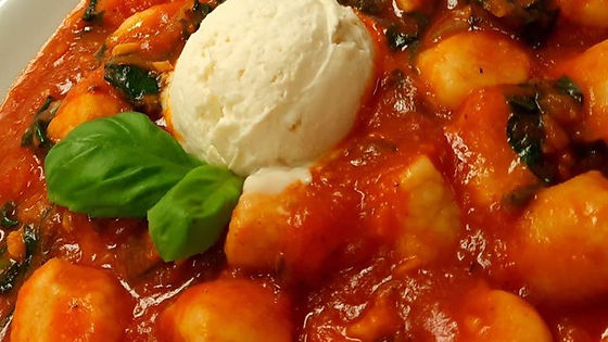 GNOCCHI WITH SPINACH AND RICOTTA