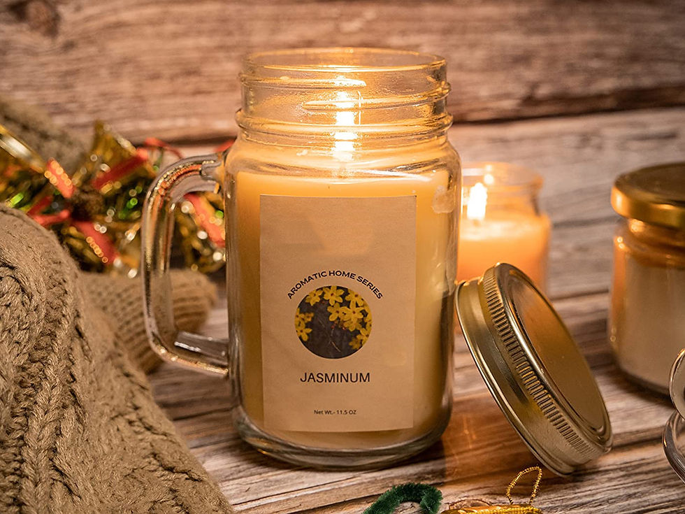 Thumbnail: Floish Décor Premium Scented Redolent/Mason Jar Candle