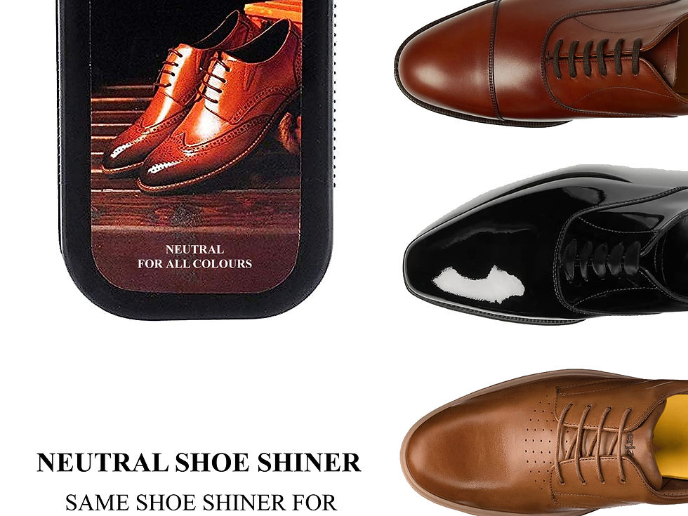 Thumbnail: Sheppits Premium Shoe Shiner & Shoe Polish Combo | Shoe Care Kit