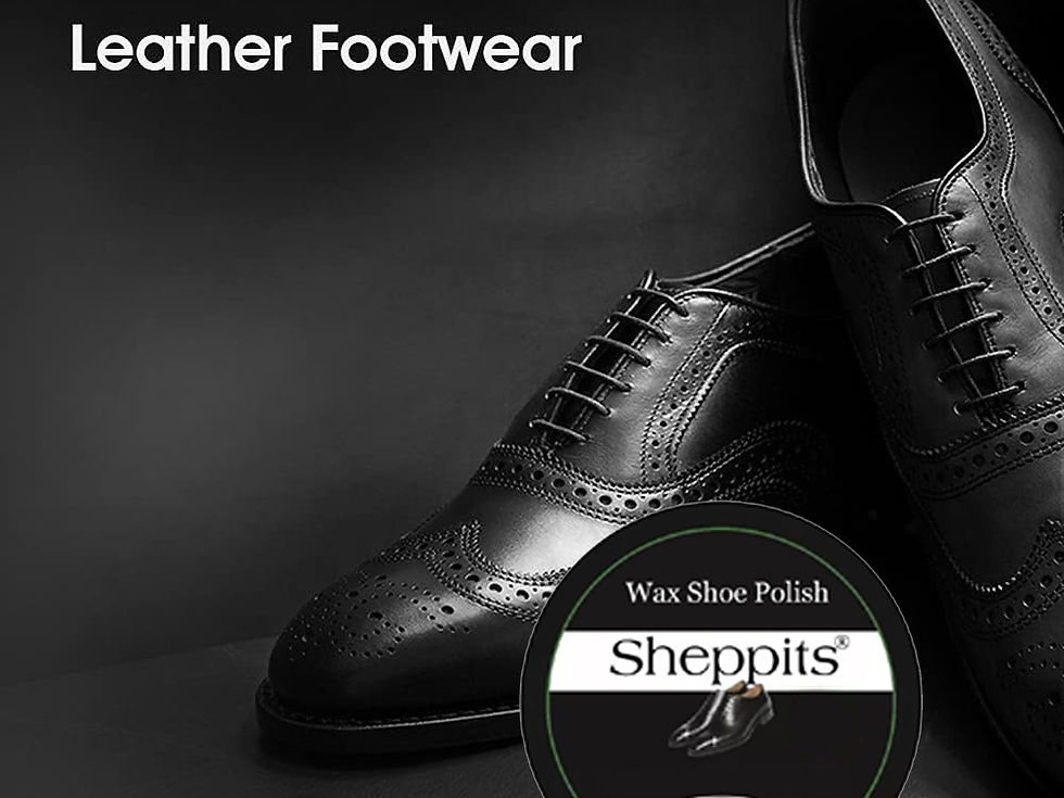 Thumbnail: Sheppits Premium Shoe Shiner, Shoe Polish & Shoe Horn Combo | Shoe Care Kit