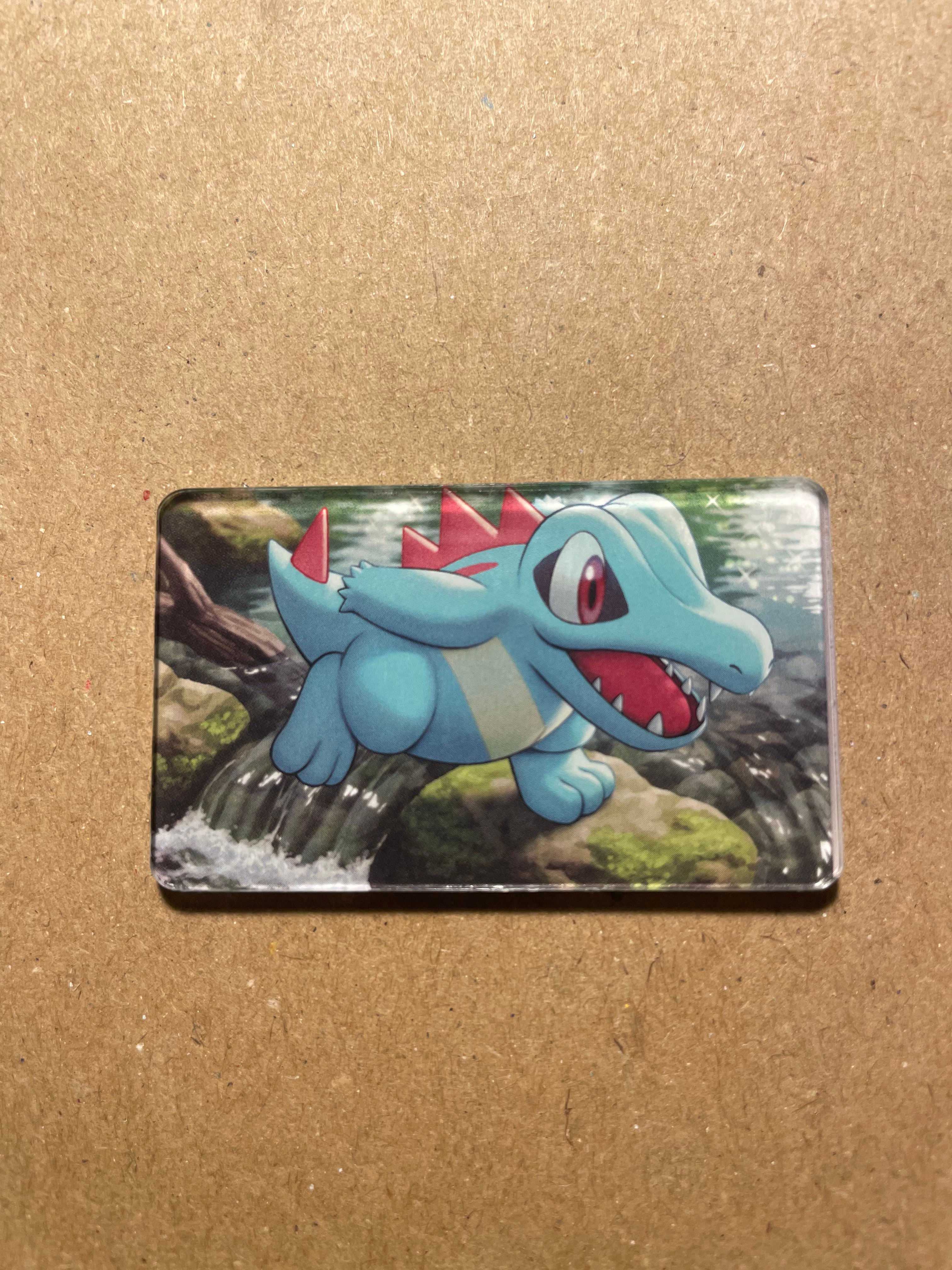 Totodile Pokémon Magnet – 5cm x 3cm