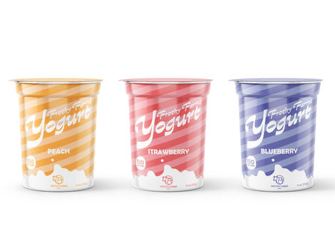 Yogurt Mockup All Flavors Front