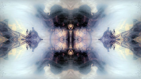 Black moth dreams VII, fine art print by new media artist Danielle Jacques.