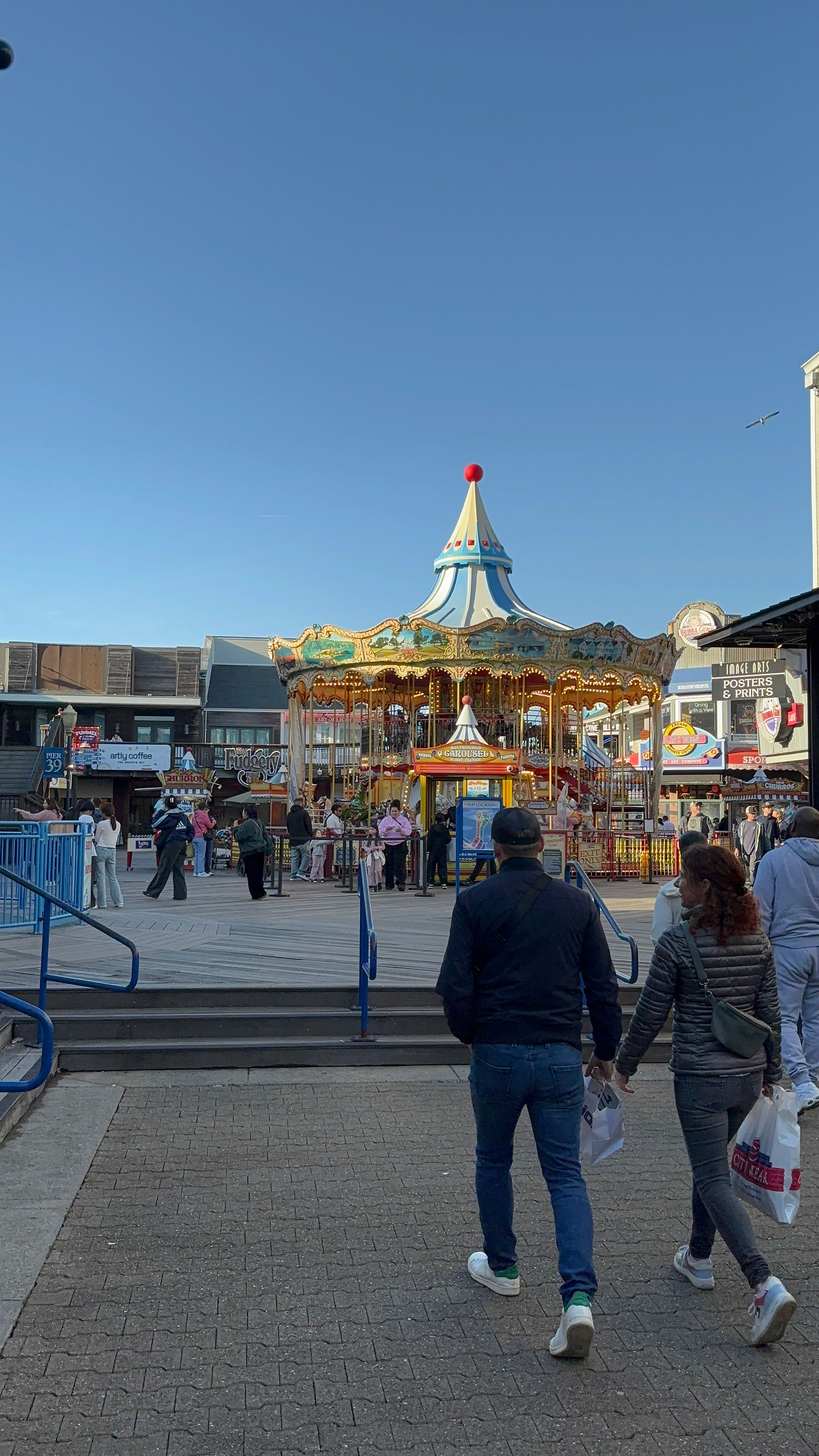 Pier 39 San Francisco Jahrmarkt