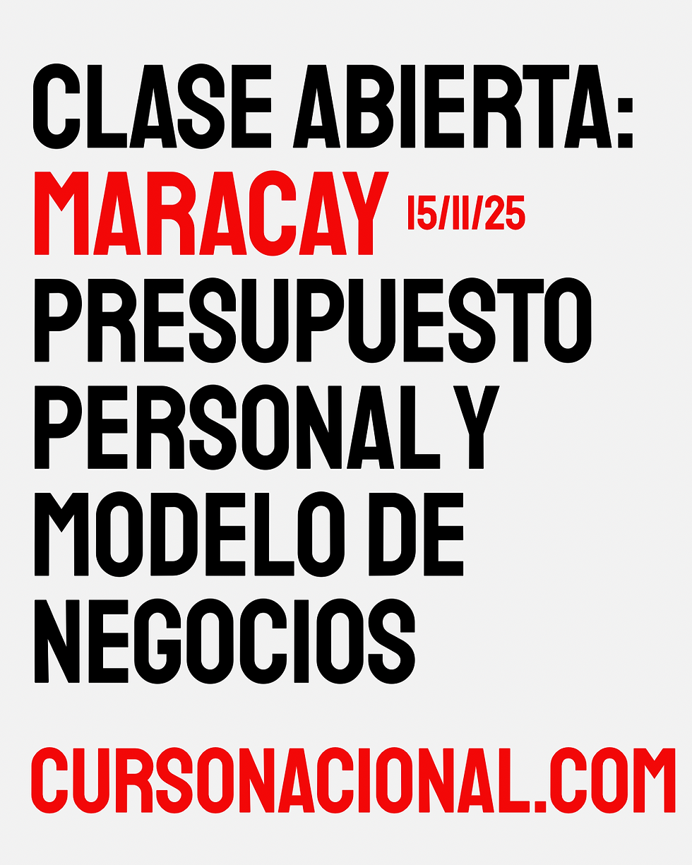 MARACAY CLASE ABIERTA