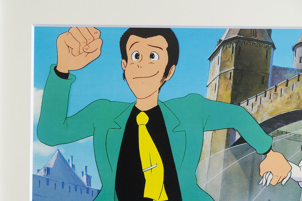 Thumbnail: Lupin the Third Giclee "The Castle of Cagliostro" Lupin & Clarice FGC-124H003