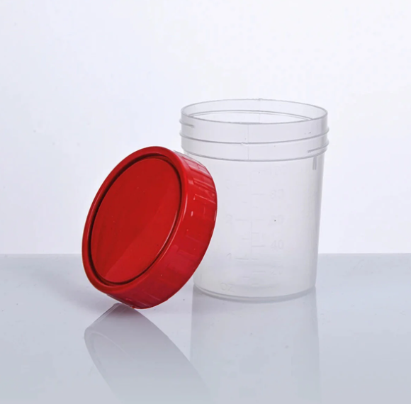 Düz Idrar Kabı 100 ml Gamma Steril 200 Adet