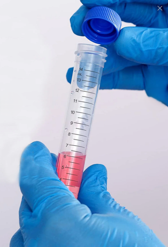 Küçük resim: Falkon Tüpü 15 ml / Santrifüj Tüpü - Dibi Konik - 50 Adet
