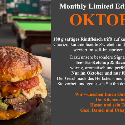 Monatsburger Oktober 2026