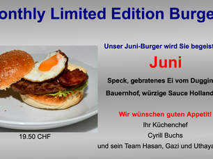 Monatsburger im Juni 2025