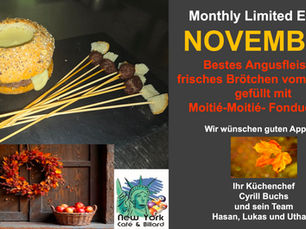 Fondueburger im November