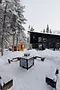 Réalisation d’un chalet sur mesure par Habitat NÖR en hiver