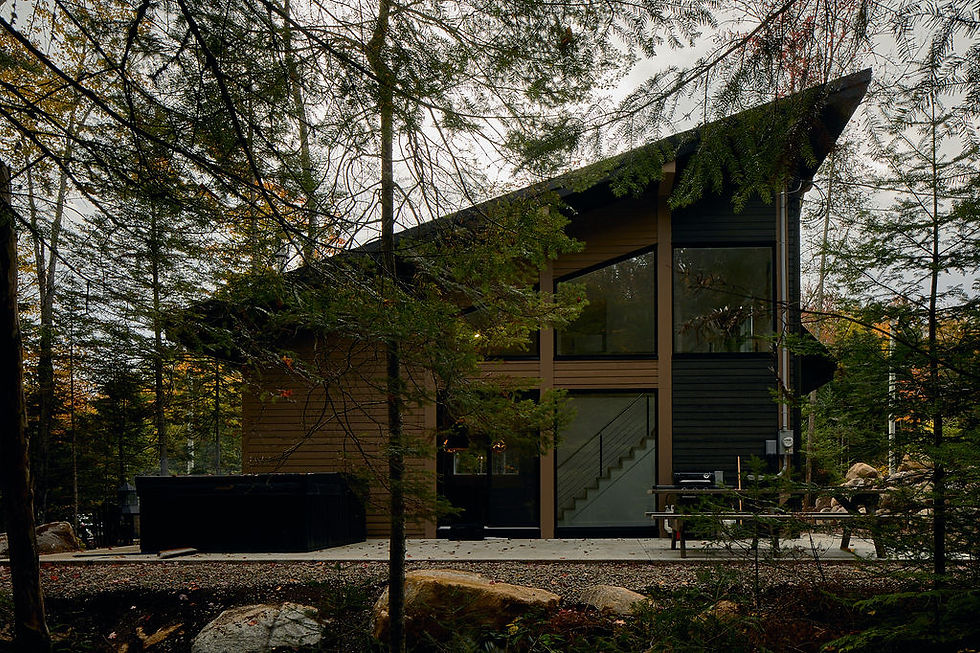 Réalisation d’un chalet sur mesure par Habitat NÖR