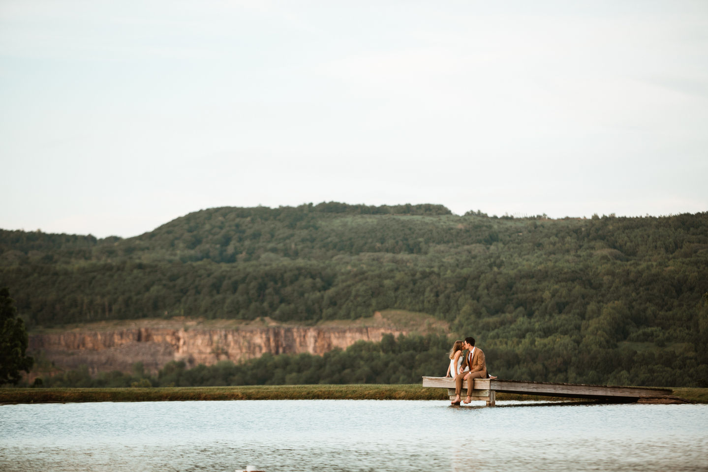 Best View Barn Bride and Groom on Wedding Day