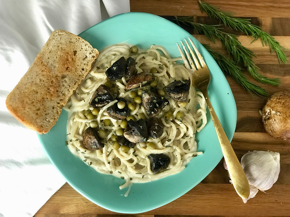 Vegan Fettuccini Alfredo