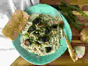 Vegan Fettuccini Alfredo