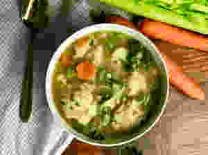 Vegan Chicken and Dumplings