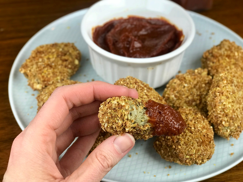 Mushroom "Chicken" Nuggets
