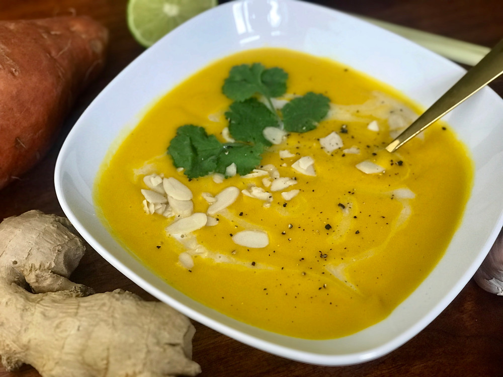 Thai Sweet Potato Soup