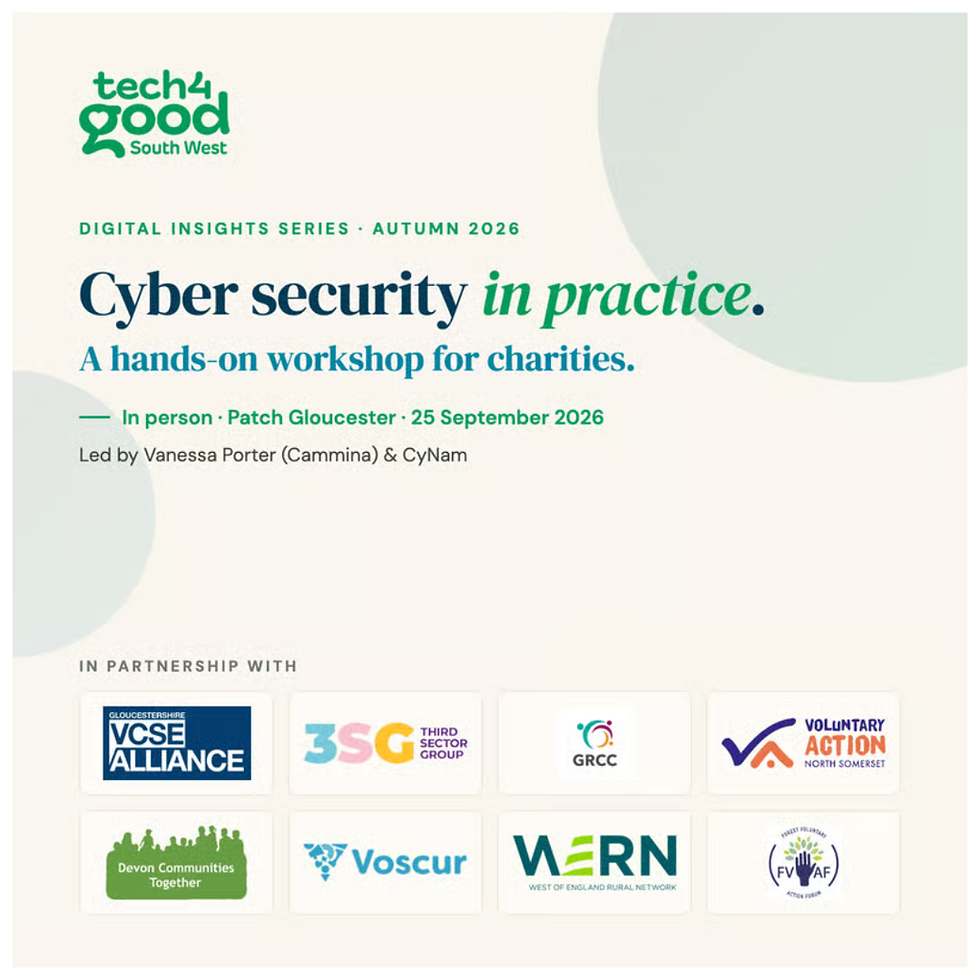 Safer Digital Working: Protecting Your Organisation and the People You Support