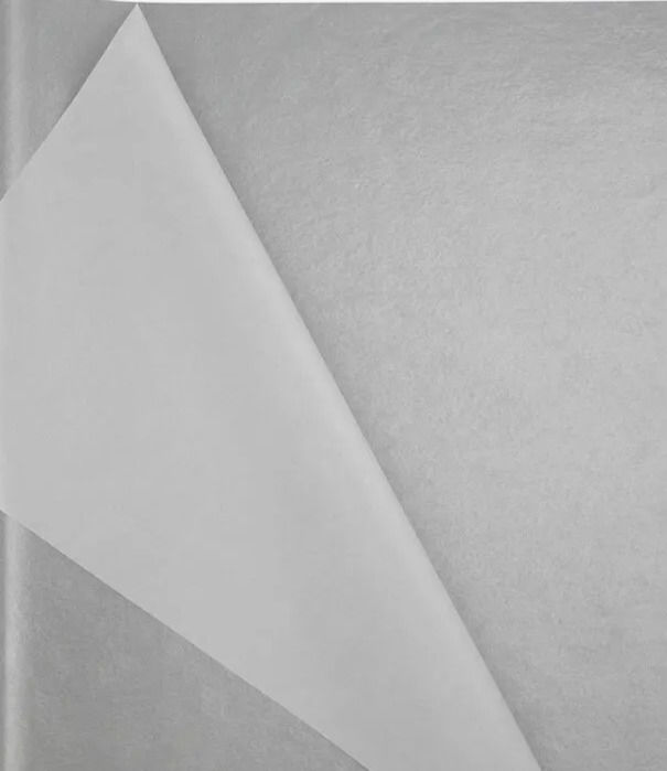 Metallic Silver Tissue Paper 20"x30"