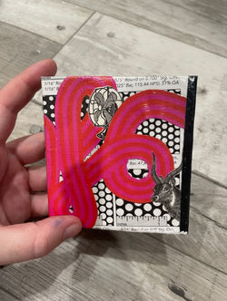 hand-bound notebook 'loopy'