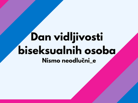 Dan vidljivosti biseksualnih osoba 23.9.2024.