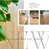 Premium quality hybrid flooring with authentic wood look