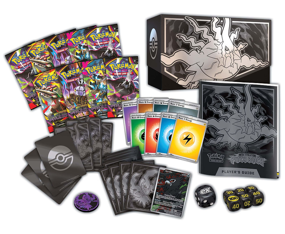 Thumbnail: Pokémon TCG: Mega Evolution - Pitch Black Elite Trainer Box