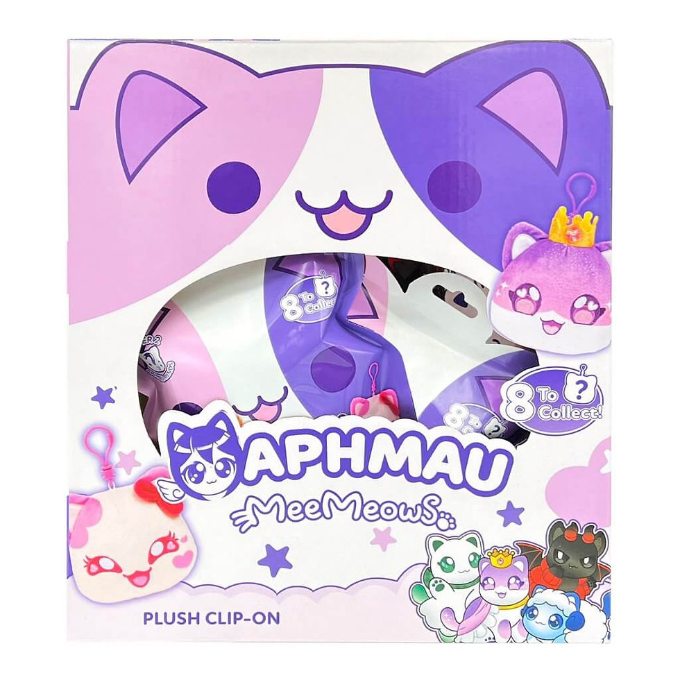 Thumbnail: APHMAU Mystery MeeMeow Catface Plush Clip-Ons Series 2
