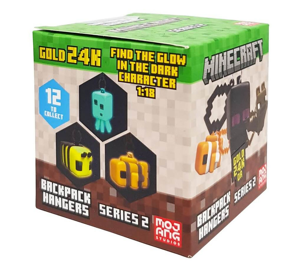 Thumbnail: MINECRAFT Collectible Backpack Hangers S2