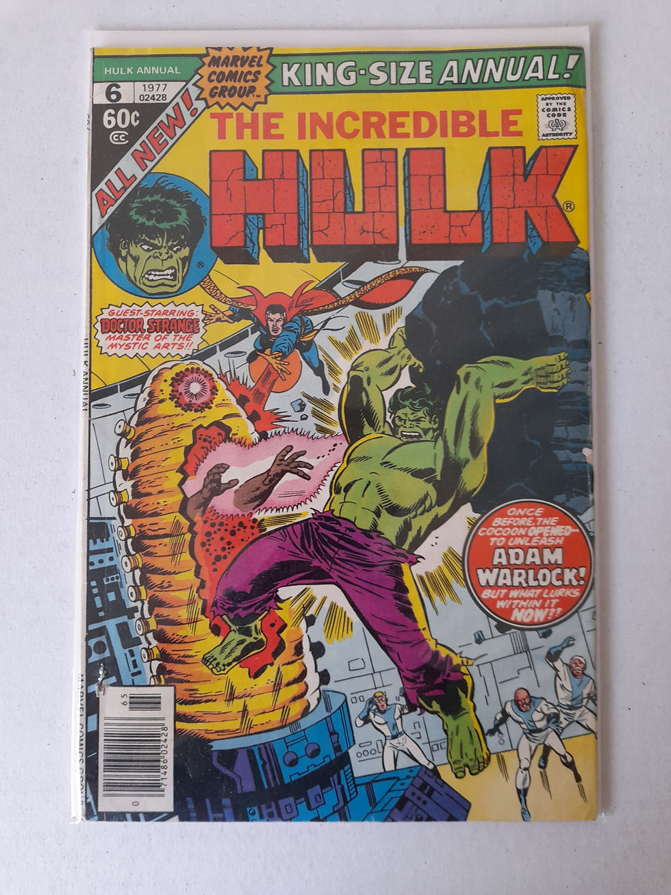 Thumbnail: The Incredible Hulk #6 1977 First appearance of Poragon