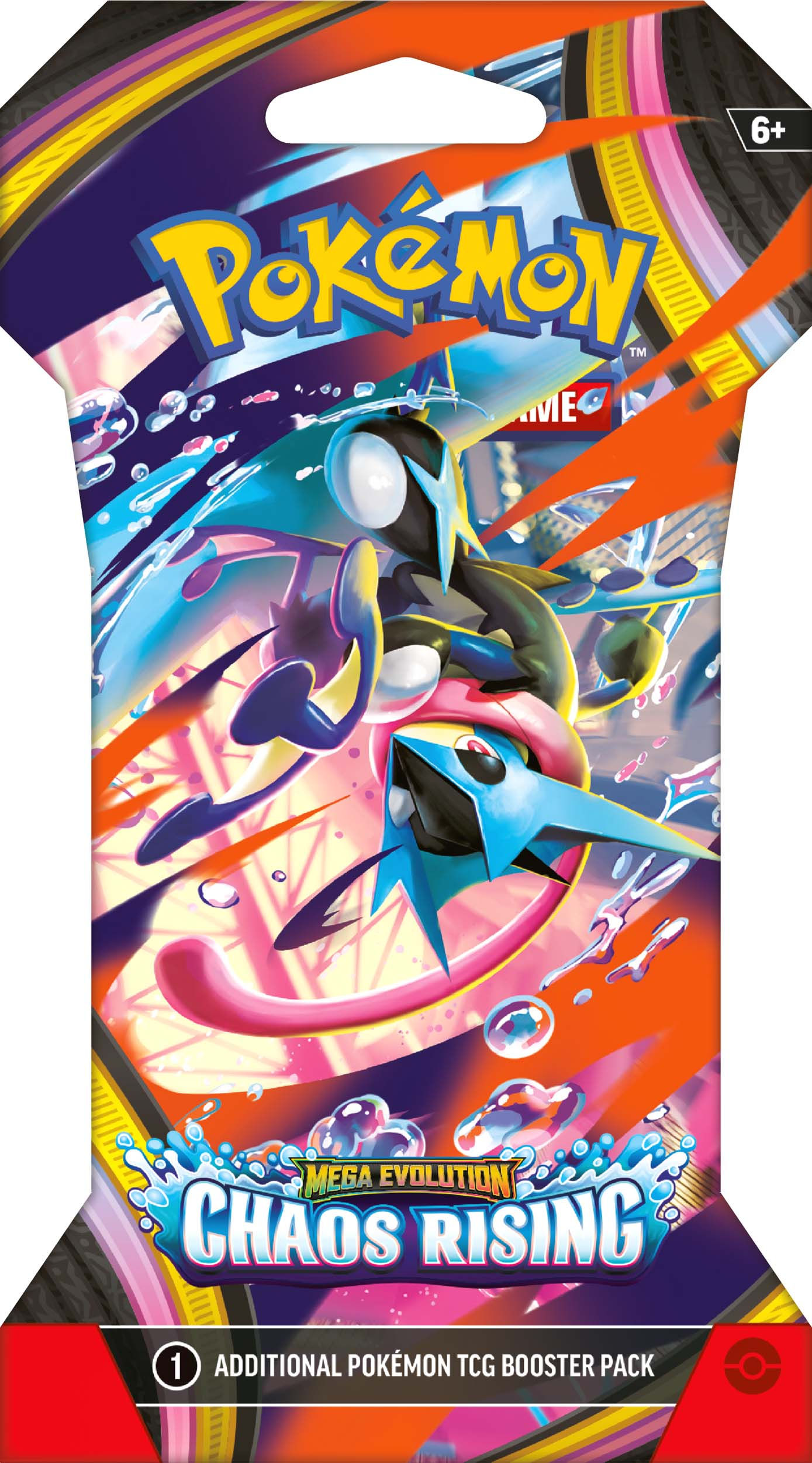 Pokemon TCG Mega Evolutions Chaos Rising Sleeved Blister