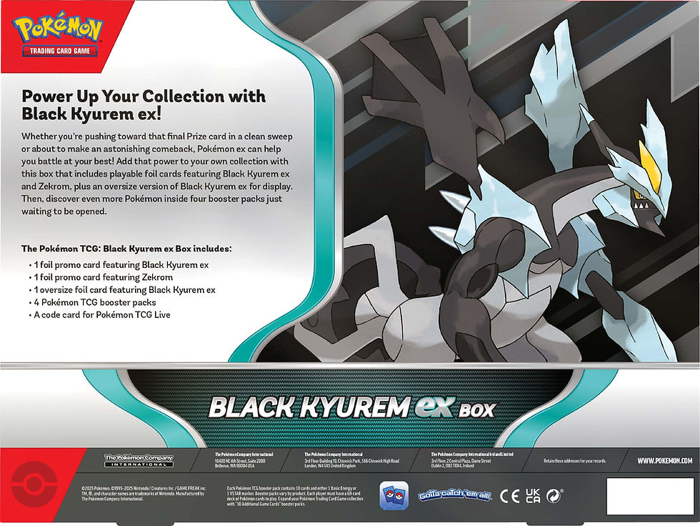 Thumbnail: Pokemon TCG Black Kyurem Ex Box