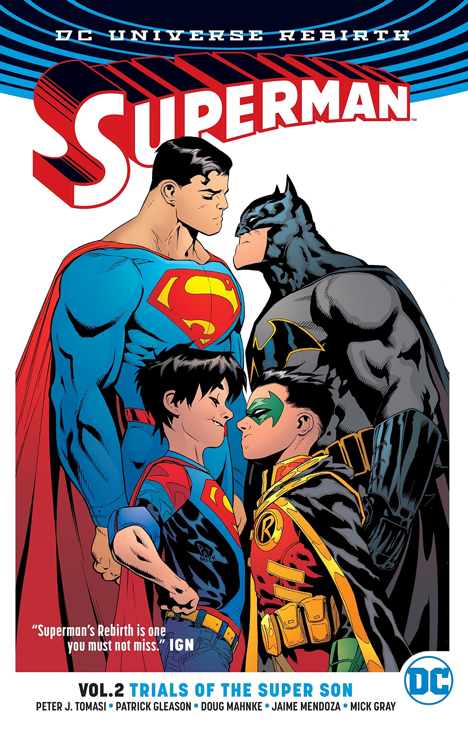 Superman Vol 2 Trial of the Super Sons "Rebirth"