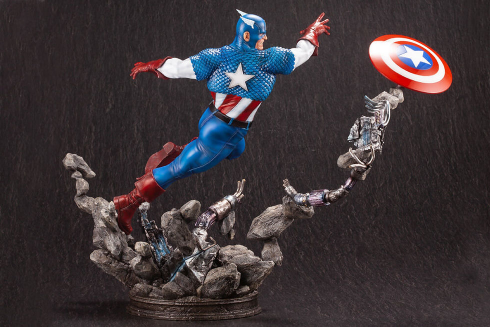 Thumbnail: Captain America - Avengers Fine Art Statue