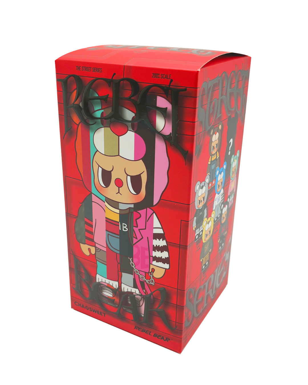 Rebel Bear Plush Moveable Street Series Blind Box