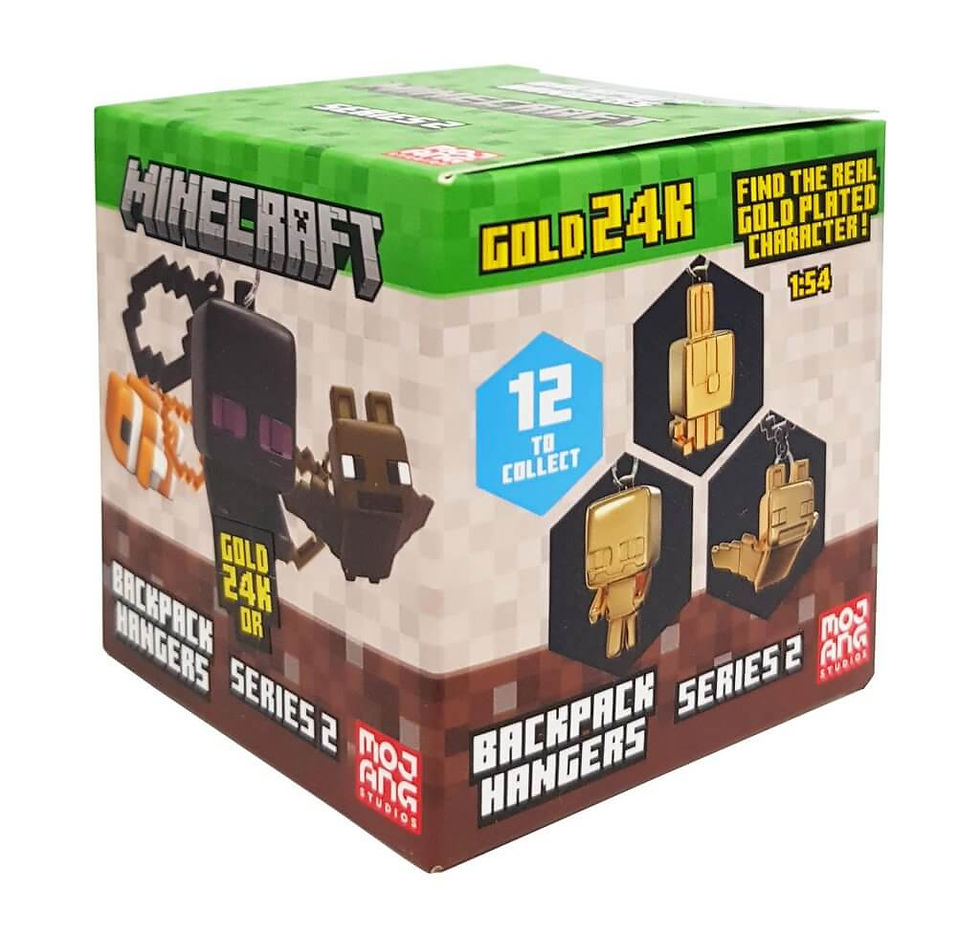 Thumbnail: MINECRAFT Collectible Backpack Hangers S2